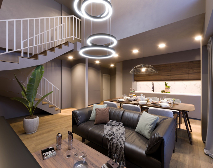 Duplex modern, pe malul Lacului Plumbuita – curte individuala 77 mp | CP2564820